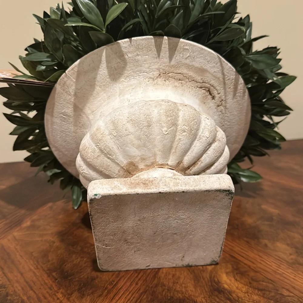 NWT Faux Greenery in Pedestal Vase